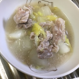 ウェイパーで☆豚肉と白菜の中華あんかけ